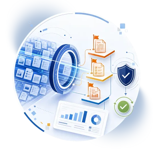 Exception detection, prioritization, remediation, and reporting
